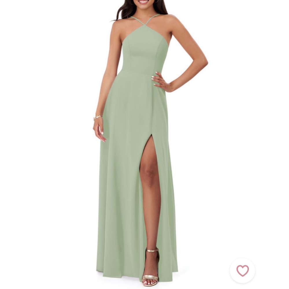 AZAZIE - Bailey Dress - BRAND NEW - Dusty Sage